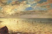 Eugene Delacroix The Sea at Dieppe (mk05) oil painting picture wholesale